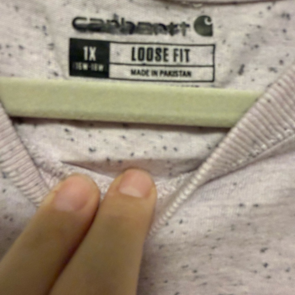 Carhartt Purple Short Sleeve Tee Classic Crew Neck - Picture 4 of 4